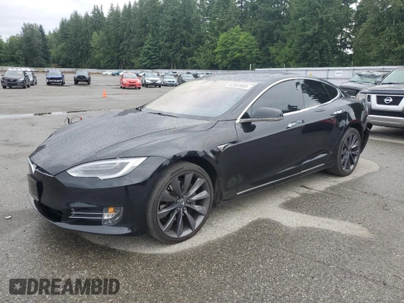 2017 Tesla Model S 100D с VIN 5YJSA1E21HF188840, выставлен на аукционе Copart как лот 62683685 с пробегом 90 101 миль миль и Списание • Salvage title. История ставок и продаж доступна на DreamBid. Изображение 1.