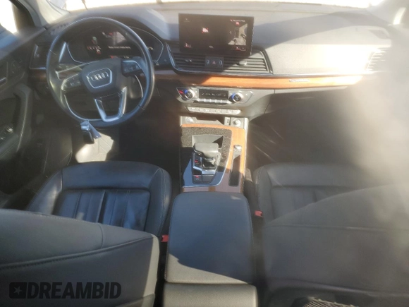 2021 Audi Q5 Premium Plus with VIN WA1BAAFY6M2105428, listed as a Copart auction lot 88976885 with 71,722 mi miles and Salvage Title. Bid and sale history available at carsss.com. Image 8.