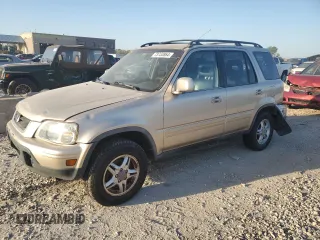 2001 Honda CR-V SE with VIN JHLRD18711S017689, listed as a Copart auction lot 73733864 with 195,922 mi miles and Salvage Title. Bid and sale history available at carsss.com. Image 1.