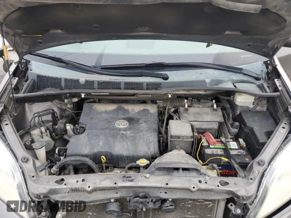 2013 Toyota Sienna LE AAS with VIN 5TDKK3DC4DS335337, listed as a Copart auction lot 46580215 with 215,477 mi miles and Salvage Title. Bid and sale history available at carsss.com. Image 12.