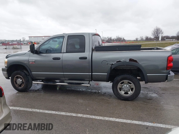 2007 Dodge Ram 2500 SLT with VIN 1D7KS28D77J589595, listed as a IAAI auction lot 41184592 with 166,490 mi miles. Bid and sale history available at carsss.com. Image 15.