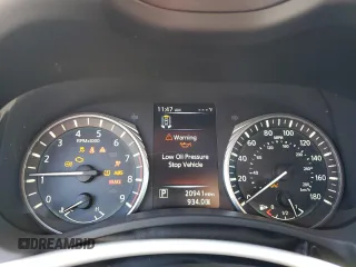 2022 Infiniti Q60 Luxe with VIN JN1EV7KKXNM600672, listed as a Copart auction lot 45350345 with 20,941 mi miles and Salvage Title. Bid and sale history available at DreamBid. Image 9.