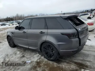 2016 Land Rover Range Rover Sport HSE with VIN SALWR2KF4GA635149, listed as a Copart auction lot 46908775 with 196,015 mi miles and Clean Title. Bid and sale history available at DreamBid. Image 2.
