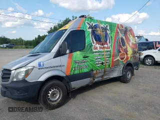 2014 Mercedes-Benz Sprinter with VIN WD3BE7DC8E5837543, listed as a Copart auction lot 63895324 with Not Provided miles and Salvage Title. Bid and sale history available at DreamBid. Image 1.