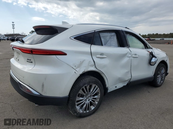 2021 Toyota Venza LE with VIN JTEAAAAH9MJ048815, listed as a Copart auction lot 49982235 with Not Provided miles and Salvage Title. Bid and sale history available at carsss.com. Image 3.