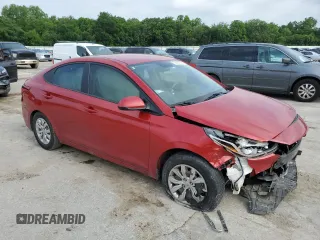 2020 Hyundai Accent SE with VIN 3KPC24A61LE125148, listed as a Copart auction lot 56865855 with 133,550 mi miles and Salvage title. Bid and sale history available at DreamBid. Image 4.