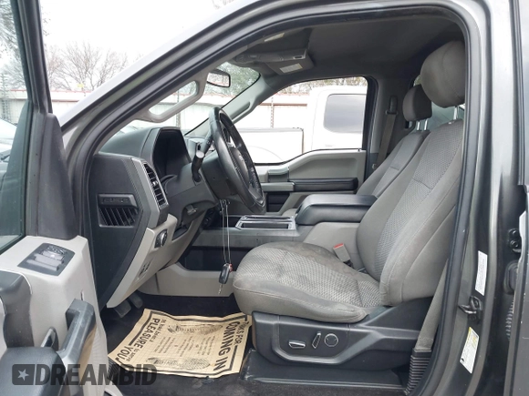 2018 Ford F-150 XL with VIN 1FTEW1EG9JKD22190, listed as a IAAI auction lot 41177846 with 139,624 mi miles. Bid and sale history available at carsss.com. Image 5.