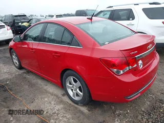 2012 Chevrolet Cruze 1LT with VIN 1G1PF5SC6C7367104, listed as a IAAI auction lot 41430407 with 125,296 mi miles and . Bid and sale history available at DreamBid. Image 3.