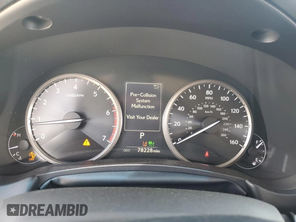 2019 Lexus NX 300 z VIN JTJYARBZ5K2157205, wystawiony jako Copart lot #52554165 z przebiegiem 78 228 mil mil oraz Szkoda całkowita • Salvage title. Historia ofert i sprzedaży dostępna na DreamBid. Obrazek 9.