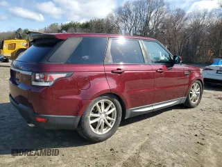 2016 Land Rover Range Rover Sport V6 SE with VIN SALWG2VF4GA637162, listed as a Copart auction lot 50940545 with 87,998 mi miles and Clean Title. Bid and sale history available at carsss.com. Image 3.