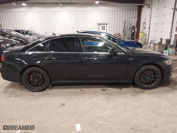 2016 Audi A6 3.0T Premium Plus with VIN WAUFGAFC3GN001540, listed as a IAAI auction lot 41742886 with NaN miles. Bid and sale history available at carsss.com. Image 13.