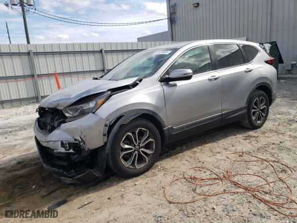 2020 Honda CR-V EX with VIN 5J6RW1H58LL013099, listed as a Copart auction lot 42629895 with 72,671 mi miles and Non Repairable. Bid and sale history available at carsss.com. Image 1.
