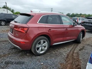 2018 Audi Q5 Premium Plus with VIN WA1BNAFY1J2043744, listed as a Copart auction lot 60854055 with 95,595 mi miles and Clean title. Bid and sale history available at DreamBid. Image 3.