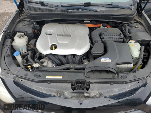 2012 Hyundai Sonata Hybrid with VIN KMHEC4A4XCA031479, listed as a Copart auction lot 55729195 with 175,054 mi miles and Clean Title. Bid and sale history available at DreamBid. Image 11.