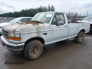1995 Ford F-150 with VIN 1FTEF14H4SLA77725, listed as a IAAI auction lot 41782420 with 234,976 mi miles. Bid and sale history available at carsss.com. Image 2.
