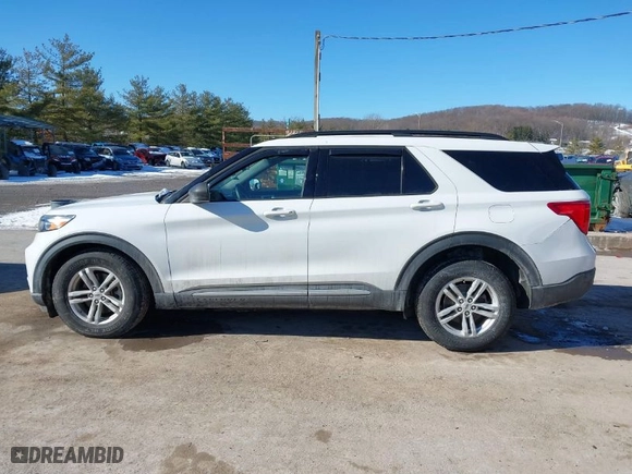 2020 Ford Explorer XLT with VIN 1FMSK8DH8LGB44758, listed as a IAAI auction lot 41416466 with NaN miles. Bid and sale history available at carsss.com. Image 14.