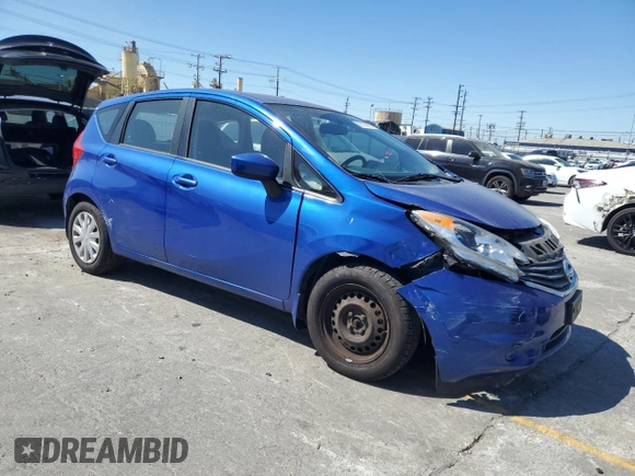 2015 Nissan Note SV with VIN 3N1CE2CP8FL440520, listed as a Copart auction lot 63129885 with 74,863 mi miles and Salvage title. Bid and sale history available at DreamBid. Image 4.