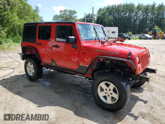 2011 Jeep Wrangler Unlimited Rubicon with VIN 1J4HA6H14BL537000, listed as a Copart auction lot 60863105 with 189,307 mi miles and Clean title. Bid and sale history available at DreamBid. Image 4.