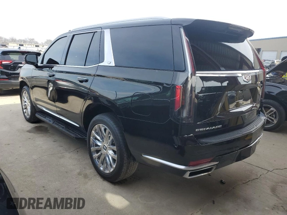2023 Cadillac Escalade 4WD Premium Luxury with VIN 1GYS4BKL0PR368033, listed as a Copart auction lot 45036955 with 45,768 mi miles and Clean title. Bid and sale history available at DreamBid. Image 2.