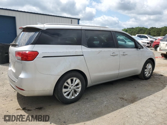 2018 Kia Sedona LX with VIN KNDMB5C17J6403033, listed as a Copart auction lot 53404425 with 52,872 mi miles and Salvage Title. Bid and sale history available at carsss.com. Image 3.