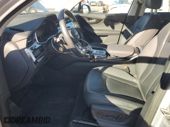 2022 Audi Q7 Premium Plus with VIN WA1LJBF70ND006854, listed as a Copart auction lot 85075634 with 33,480 mi miles and Salvage title. Bid and sale history available at DreamBid. Image 7.