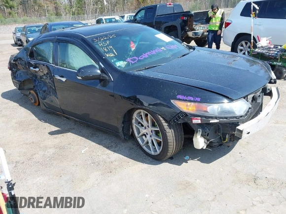 2010 Acura TSX with VIN JH4CU2F69AC031819, listed as a IAAI auction lot 42080516 with 233,042 mi miles. Bid and sale history available at carsss.com. Image 1.