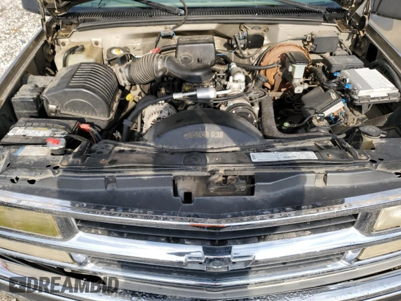 1998 Chevrolet Silverado 1500 with VIN 1GCEK14R9WZ155388, listed as a Copart auction lot 77624754 with 206,464 mi miles and Salvage Title. Bid and sale history available at DreamBid. Image 12.