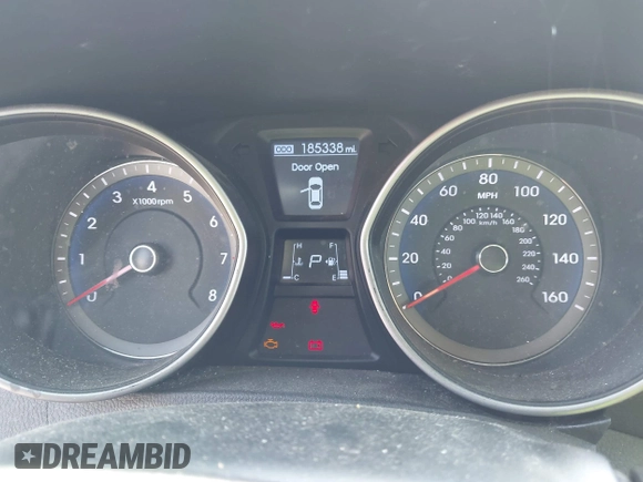 2014 Hyundai Elantra with VIN KMHD35LHXEU158865, listed as a IAAI auction lot 42467455 with 185,338 mi miles and . Bid and sale history available at DreamBid. Image 7.
