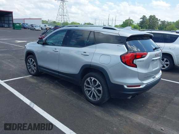 2018 GMC Terrain SLT with VIN 3GKALPEX1JL322925, listed as a IAAI auction lot 42145713 with 146,418 mi miles and . Bid and sale history available at carsss.com. Image 3.