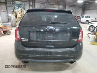 2012 Ford Edge Sport with VIN 2FMDK4AKXCBA59932, listed as a Copart auction lot 44307505 with 258,446 mi miles and Salvage Title. Bid and sale history available at carsss.com. Image 6.