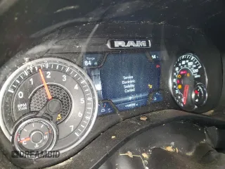 2025 Ram 1500 Big Horn with VIN 1C6SRFFPXSN591196, listed as a Copart auction lot 52577325 with 14,036 mi miles and Salvage Title. Bid and sale history available at carsss.com. Image 9.