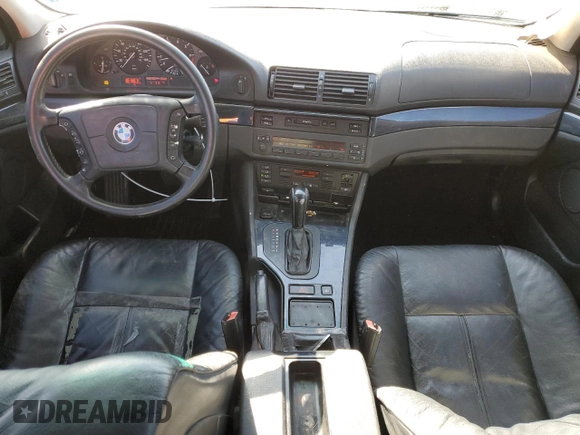1998 BMW 5 Series 528iA with VIN WBADD6322WGT96421, listed as a Copart auction lot 42254515 with 198,702 mi miles and Salvage Title. Bid and sale history available at carsss.com. Image 8.