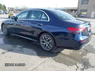 2021 Mercedes-Benz E-Class E 350 with VIN W1KZF8DB4MA890508, listed as a IAAI auction lot 41814243 with 51,104 mi miles. Bid and sale history available at carsss.com. Image 3.