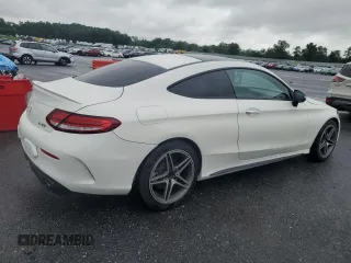 2021 Mercedes-Benz C 43 AMG with VIN W1KWJ6EB7MG081621, listed as a Copart auction lot 61350075 with 132,066 mi miles and Clean title. Bid and sale history available at DreamBid. Image 3.