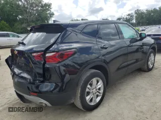 2022 Chevrolet Blazer LT z VIN 3GNKBCR41NS127535, wystawiony jako Copart lot #52414755 z przebiegiem 16 771 mil mil oraz Nie do naprawy • Non repairable. Historia ofert i sprzedaży dostępna na DreamBid. Obrazek 3.