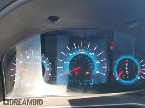 2012 Ford Fusion SEL z VIN 3FAHP0JA1CR182047, wystawiony jako Copart lot #56521525 z przebiegiem 200 523 mil mil oraz Szkoda całkowita • Salvage title. Historia ofert i sprzedaży dostępna na DreamBid. Obrazek 9.