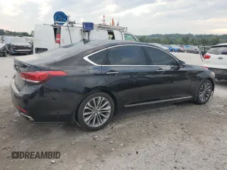 2016 Hyundai Genesis 3.8L with VIN KMHGN4JE6GU128579, listed as a Copart auction lot 69292634 with 83,603 mi miles and Salvage Title. Bid and sale history available at carsss.com. Image 3.