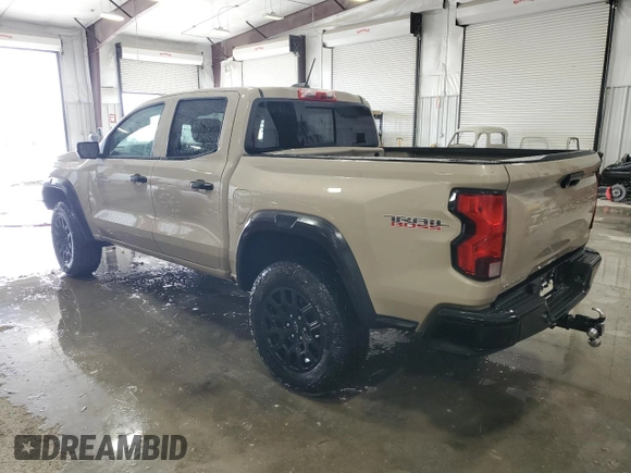 2023 Chevrolet Colorado 4WD Trail Boss with VIN 1GCPTEEK6P1249890, listed as a Copart auction lot 45873595 with 46,702 mi miles and Salvage title. Bid and sale history available at DreamBid. Image 2.
