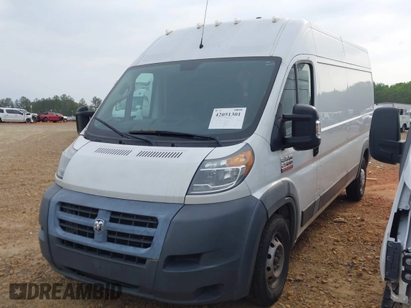 2018 Ram ProMaster Cargo with VIN 3C6TRVDG0JE154599, listed as a IAAI auction lot 42051301 with 217,320 mi miles and . Bid and sale history available at DreamBid. Image 17.