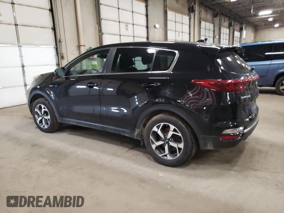 2021 Kia Sportage LX z VIN KNDPMCAC9M7934023, wystawiony jako Copart lot #54761945 z przebiegiem 88 540 mil mil oraz Szkoda całkowita • Salvage title. Historia ofert i sprzedaży dostępna na DreamBid. Obrazek 2.