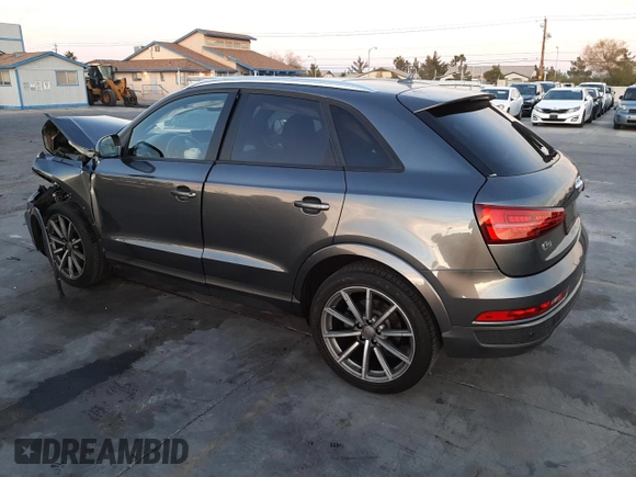 2018 Audi Q3 Premium with VIN WA1BCCFS2JR034913, listed as a Copart auction lot 69165622 with 0 mi miles. Bid and sale history available at carsss.com. Image 2.