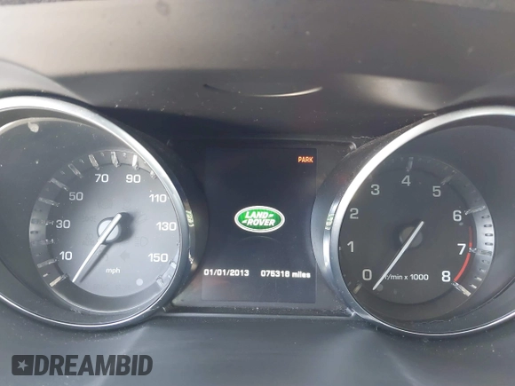 2015 Land Rover Range Rover Evoque Pure with VIN SALVN2BG2FH073984, listed as a IAAI auction lot 41820047 with 75,318 mi miles. Bid and sale history available at carsss.com. Image 7.