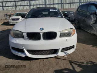 2013 BMW 1 Series 135i with VIN WBAUN7C57DVM27118, listed as a Copart auction lot 86964304 with 57,182 mi miles and Salvage Title. Bid and sale history available at carsss.com. Image 5.