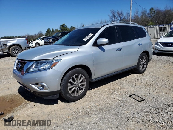 2016 Nissan Pathfinder SL z VIN 5N1AR2MM5GC620396, wystawiony jako Copart lot #49358305 z przebiegiem 115 825 mil mil oraz Szkoda całkowita • Salvage title. Historia ofert i sprzedaży dostępna na DreamBid. Obrazek 1.