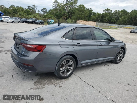 2022 Volkswagen Jetta SE with VIN 3VWEM7BU8NM010697, listed as a Copart auction lot 56521505 with 9,110 mi miles and Salvage title. Bid and sale history available at DreamBid. Image 3.