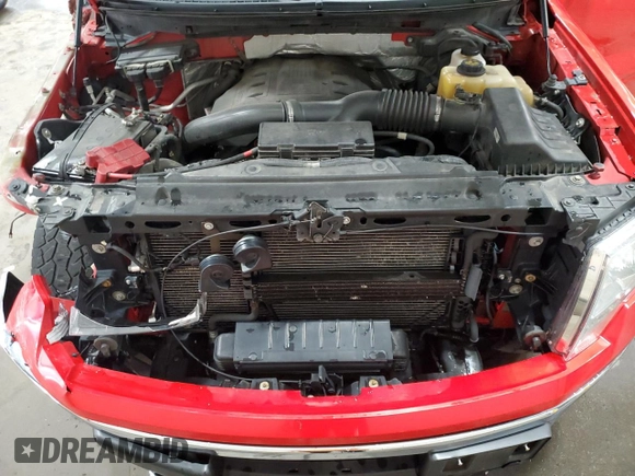 2013 Ford F-150 XL with VIN 1FTFW1ET6DKF10459, listed as a Copart auction lot 55071825 with 184,521 mi miles and Salvage title. Bid and sale history available at DreamBid. Image 11.
