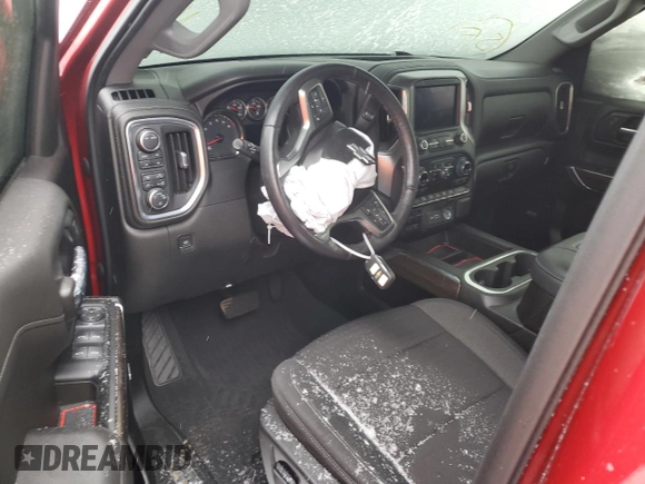 2022 Chevrolet Silverado 1500 LT Trail Boss with VIN 1GCPYFEL3NZ138048, listed as a Copart auction lot 86375194 with 43,949 mi miles and Salvage Title. Bid and sale history available at DreamBid. Image 8.