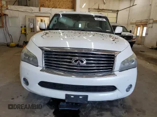 2011 Infiniti QX56 7-passenger with VIN JN8AZ2NE7B9001420, listed as a Copart auction lot 54947085 with 277,429 mi miles and Clean Title. Bid and sale history available at carsss.com. Image 5.