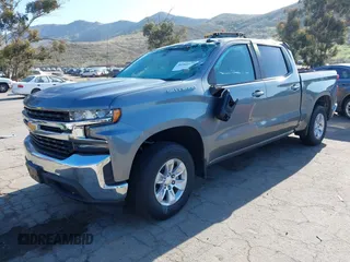 2020 Chevrolet Silverado 1500 LT with VIN 3GCPWCEKXLG437724, listed as a IAAI auction lot 41966035 with 40,024 mi miles. Bid and sale history available at carsss.com. Image 2.