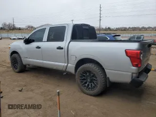 2020 Nissan Titan S with VIN 1N6AA1EC5LN510116, listed as a Copart auction lot 49170515 with 55,362 mi miles and Salvage title. Bid and sale history available at DreamBid. Image 2.